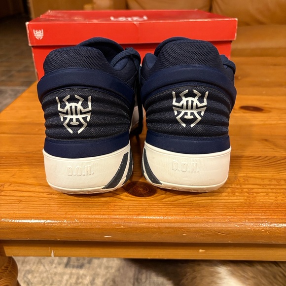 Adidas Navy and White don issue 2 FW8561 Athletic Shoes - Picture 4 of 14